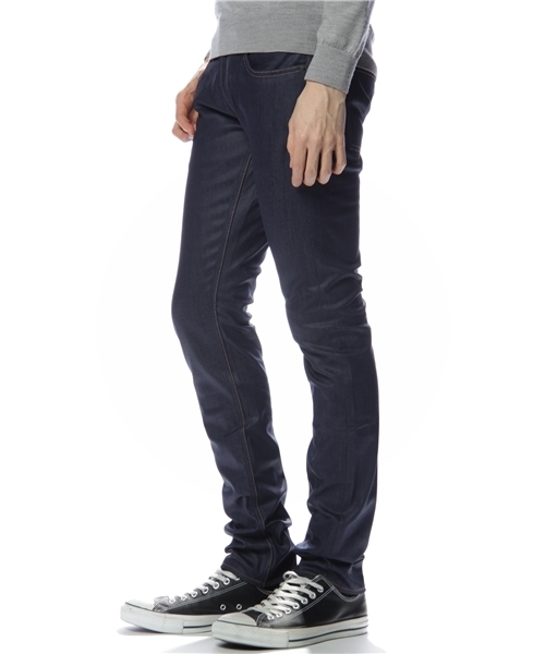 BEAUTY&YOUTH UNITED ARROWS(ビューティーアンドユースユナイテッドアローズ)の「MT コーティングデニム 901 ◆(デニムパンツ・メンズ・ネイビー・SMALL/MEDIUM/LARGE)」の2枚目の写真