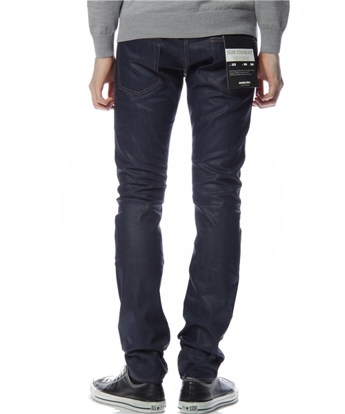 BEAUTY&YOUTH UNITED ARROWS(ビューティーアンドユースユナイテッドアローズ)の「MT コーティングデニム 901 ◆(デニムパンツ・メンズ・ネイビー・SMALL/MEDIUM/LARGE)」の3枚目の写真