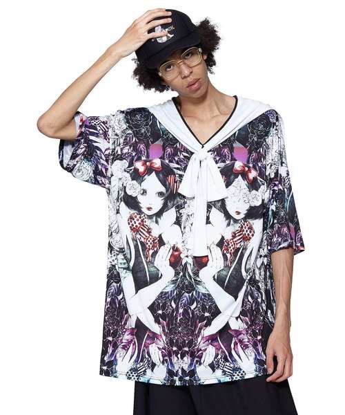 ankoROCK(アンコロック)の「白雪姫セーラーTシャツ エクスクルーシブ -メガビッグ-(Tシャツ/カットソー・メンズ・A・ONE SIZE)」の12枚目の写真