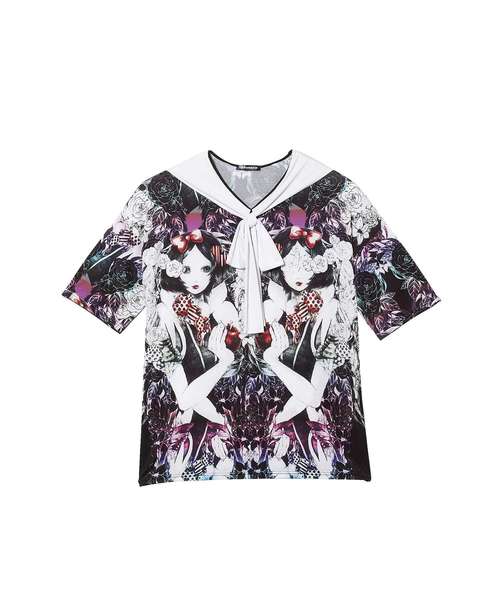 ankoROCK(アンコロック)の「白雪姫セーラーTシャツ エクスクルーシブ -メガビッグ-(Tシャツ/カットソー・メンズ・A・ONE SIZE)」の10枚目の写真