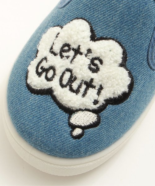 BREEZE（ブリーズ）の「ワッペンスリッポン（スリッポン・キッズ・グリーン/インディゴブルー/オレンジ・13/16/19/18/15 /14/17）」の7枚目の写真