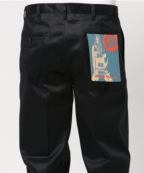 HYSTERIC GLAMOUR（ヒステリックグラマー）の「Sウエポン1タックPT（その他パンツ・メンズ・ベージュ/ブラック・SMALL/MEDIUM/LARGE）」の7枚目の写真