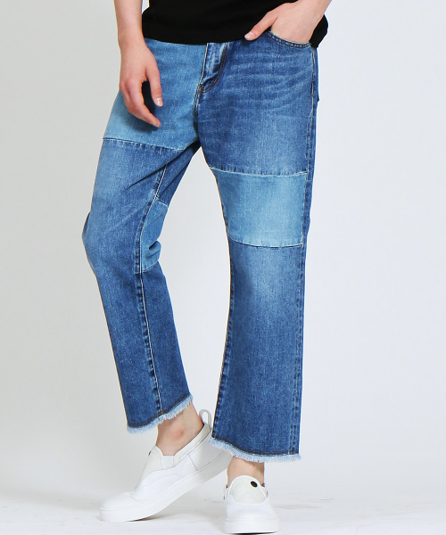 ABAHOUSE（アバハウス）の「セルビッチデニムリメイク（デニムパンツ・メンズ・インディゴブルー・46/44/48）」の9枚目の写真