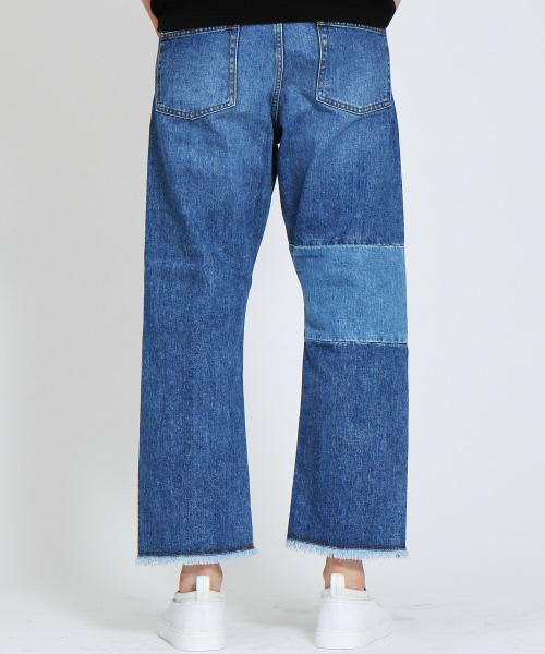 ABAHOUSE（アバハウス）の「セルビッチデニムリメイク（デニムパンツ・メンズ・インディゴブルー・46/44/48）」の3枚目の写真