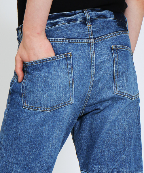 ABAHOUSE（アバハウス）の「セルビッチデニムリメイク（デニムパンツ・メンズ・インディゴブルー・46/44/48）」の2枚目の写真