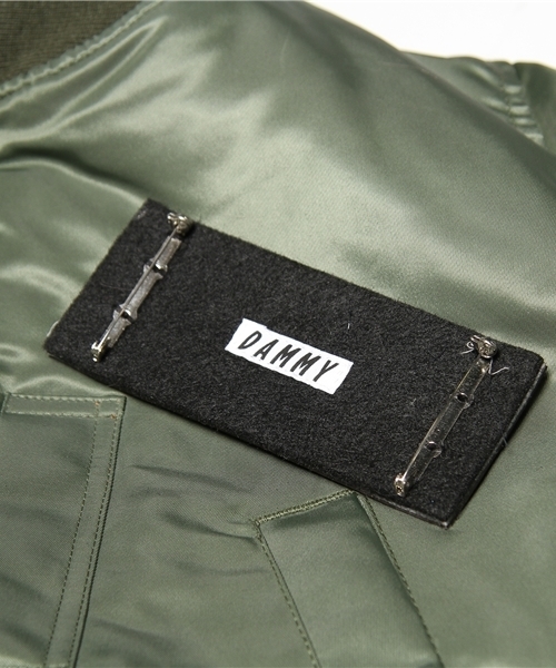 WEGO(ウィゴー)の「WEGO/MA-1ジャケット(ブルゾン・レディース・カーキ/ブラック/ベージュ・SMALL/MEDIUM)」の13枚目の写真