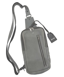 DECADE（ディケイド）の「デニム・レザー・ボディバッグ / Denim Leather Body Bag / DECADE (No-00998)（ボディバッグ/ウエストポーチ）」