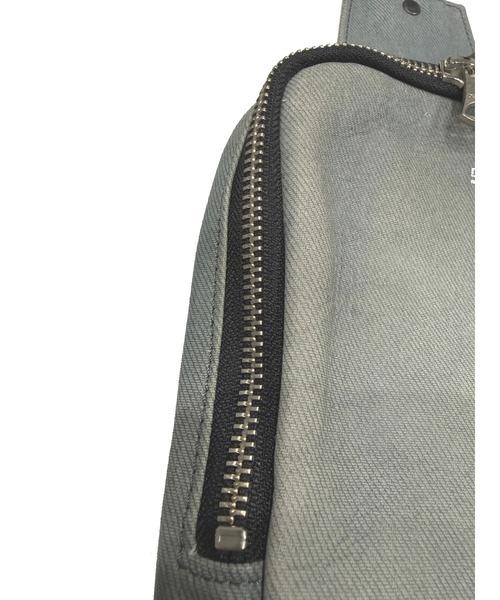 DECADE(ディケイド)の「デニム・レザー・ボディバッグ / Denim Leather Body Bag / DECADE (No-00998)(ボディバッグ/ウエストポーチ・メンズ・ネイビー/ダークネイビー/ブラック・フリー)」の14枚目の写真
