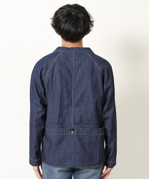 coen（コーエン）の「デニムカバーオール（カバーオール・メンズ・ネイビー・X-LARGE/MEDIUM/LARGE/SMALL）」の14枚目の写真