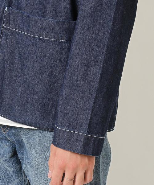 coen（コーエン）の「デニムカバーオール（カバーオール・メンズ・ネイビー・X-LARGE/MEDIUM/LARGE/SMALL）」の6枚目の写真