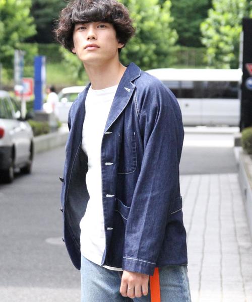 coen（コーエン）の「デニムカバーオール（カバーオール・メンズ・ネイビー・X-LARGE/MEDIUM/LARGE/SMALL）」の16枚目の写真