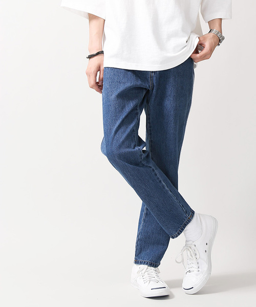 WEGO（ウィゴー）の「WEGO/ラインスリムデニムパンツ（デニムパンツ・メンズ・ブラック/インディゴブルー・MEDIUM/LARGE）」の19枚目の写真