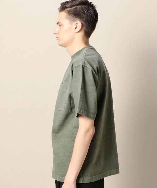 CAMBER（キャンバー）の「＜CAMBER＞ PIGMENT DYED T-shirt/Tシャツ ◆（Tシャツ/カットソー・メンズ・ブラック/イエロー/オリーブ/ネイビー・LARGE/X-LARGE）」の7枚目の写真