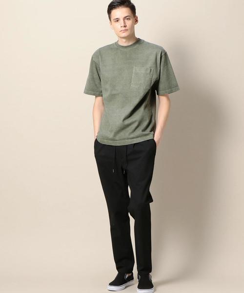 CAMBER（キャンバー）の「＜CAMBER＞ PIGMENT DYED T-shirt/Tシャツ ◆（Tシャツ/カットソー・メンズ・ブラック/イエロー/オリーブ/ネイビー・LARGE/X-LARGE）」の8枚目の写真
