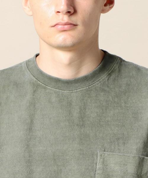 CAMBER（キャンバー）の「＜CAMBER＞ PIGMENT DYED T-shirt/Tシャツ ◆（Tシャツ/カットソー・メンズ・ブラック/イエロー/オリーブ/ネイビー・LARGE/X-LARGE）」の9枚目の写真