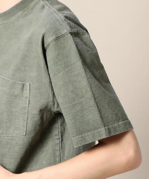 CAMBER（キャンバー）の「＜CAMBER＞ PIGMENT DYED T-shirt/Tシャツ ◆（Tシャツ/カットソー・メンズ・ブラック/イエロー/オリーブ/ネイビー・LARGE/X-LARGE）」の10枚目の写真