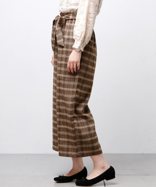 natural couture(ナチュラルクチュール)の「チェック柄ガウチョ(その他パンツ・レディース・その他1/その他2/その他4/その他3・FREE)」の14枚目の写真