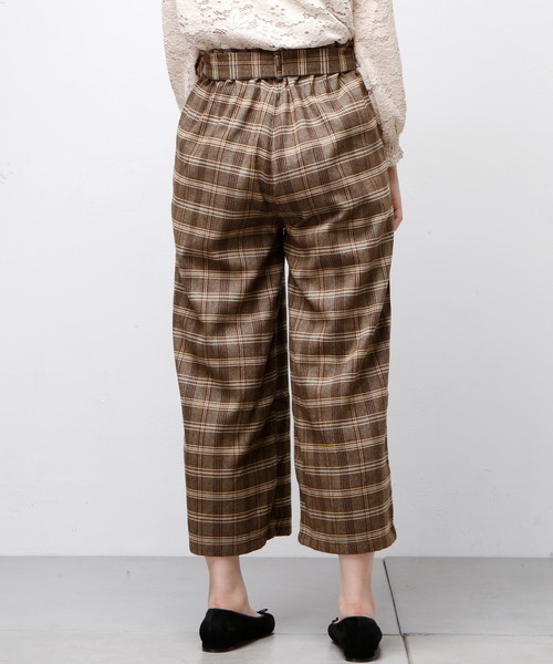 natural couture(ナチュラルクチュール)の「チェック柄ガウチョ(その他パンツ・レディース・その他1/その他2/その他4/その他3・FREE)」の10枚目の写真