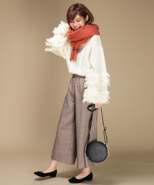 natural couture(ナチュラルクチュール)の「チェック柄ガウチョ(その他パンツ・レディース・その他1/その他2/その他4/その他3・FREE)」の16枚目の写真