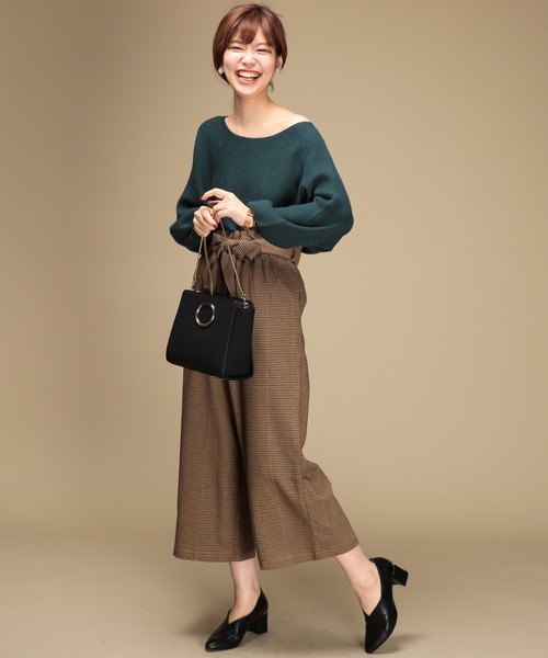 natural couture(ナチュラルクチュール)の「チェック柄ガウチョ(その他パンツ・レディース・その他1/その他2/その他4/その他3・FREE)」の21枚目の写真