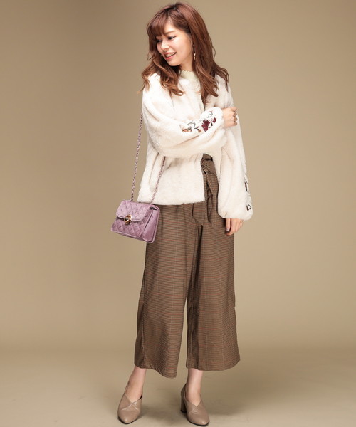 natural couture(ナチュラルクチュール)の「チェック柄ガウチョ(その他パンツ・レディース・その他1/その他2/その他4/その他3・FREE)」の22枚目の写真