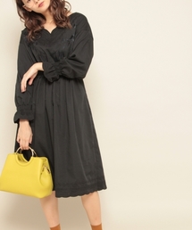 PAGEBOY | スカラップ刺繍ワンピース(ワンピース)