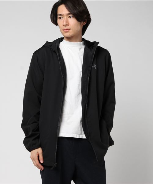 新品タグ付き　Under Armour ブラック ジャケット M UNDER ARMOUR（アンダーアーマー）の「ウインドジャケット UA