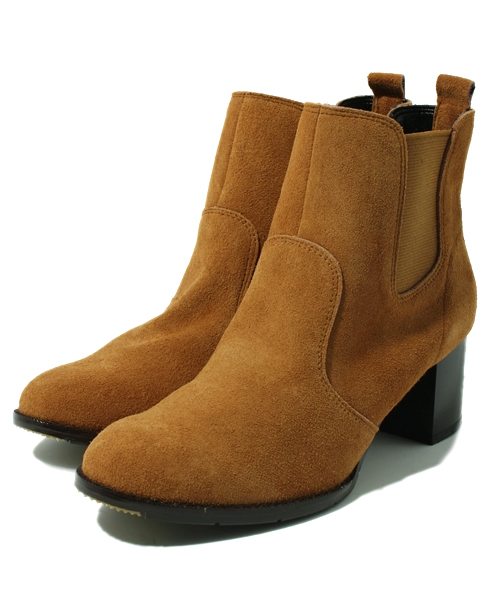 STUDIOUS(ステュディオス)の「STUDIOUS SIDE GOA BOOTS(ブーツ・レディース・ベージュ/ブラック/キャメル・SMALL/LARGE/MEDIUM)」の6枚目の写真