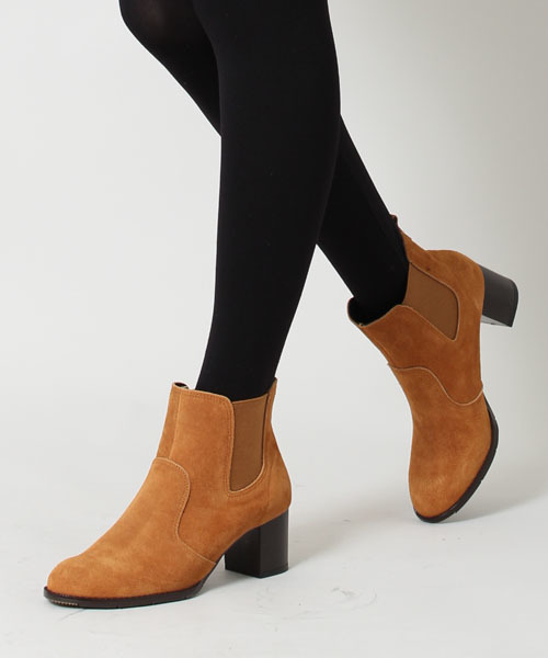 STUDIOUS(ステュディオス)の「STUDIOUS SIDE GOA BOOTS(ブーツ・レディース・ベージュ/ブラック/キャメル・SMALL/LARGE/MEDIUM)」の8枚目の写真