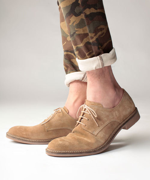 NANO universe（ナノユニバース）の「スウェードオックスシューズ（ドレスシューズ・メンズ・ダークブラウン/ネイビー/タン・43/40/42/41）」の3枚目の写真