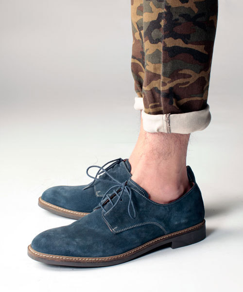 NANO universe（ナノユニバース）の「スウェードオックスシューズ（ドレスシューズ・メンズ・ダークブラウン/ネイビー/タン・43/40/42/41）」の4枚目の写真