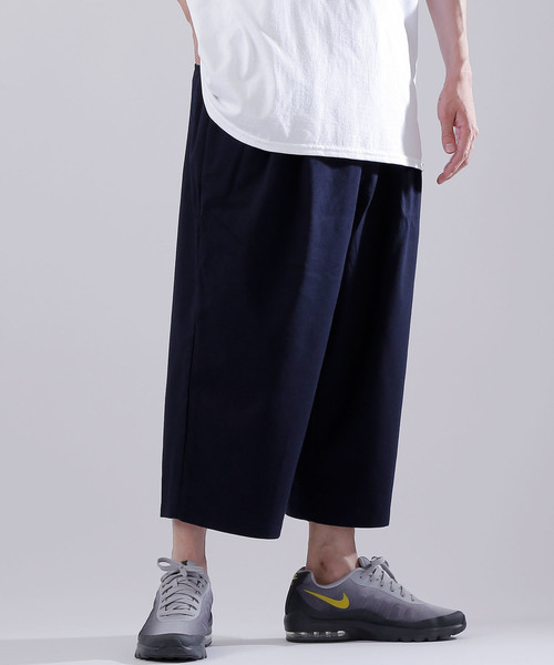 MONO-MART（モノマート）の「ストレッチT/Rワイドクロップドパンツ（その他パンツ・メンズ・チャコールグレー/ブラック/ネイビー/グレー/ストライプ・LL/M/L）」の21枚目の写真