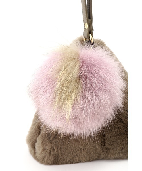 JILL STUART(ジルスチュアート)の「◆【ピンク・ウォームグレーWEB限定色】フェイバッグ(トートバッグ・レディース・ネイビー/グレー/ピンク/ボルドー/グレー系その他・フリ-)」の7枚目の写真