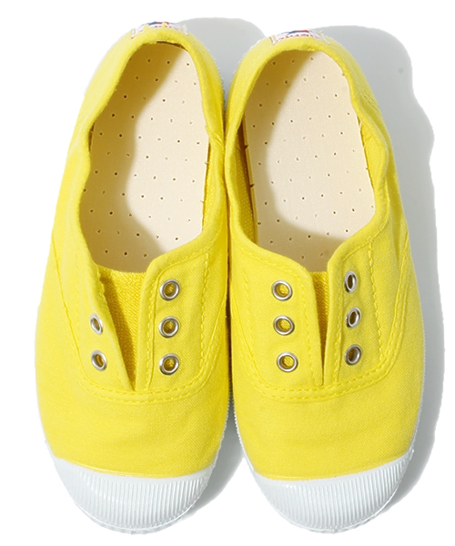 green label relaxing(グリーンレーベルリラクシング)の「Cientaデッキシューズ ◆(スニーカー・キッズ・ピンク/グレー/イエロー・15.0cm/16.0cm/17.0cm/18.0cm/19.0cm/20.0cm/21.0cm)」の10枚目の写真