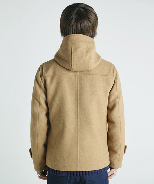 WEGO(ウィゴー)の「WEGO/メルトンダッフルコート(ダッフルコート・メンズ・ブルー/ネイビー/イエロー/キャメル/ワイン・SMALL/MEDIUM/LARGE/X-LARGE)」の17枚目の写真