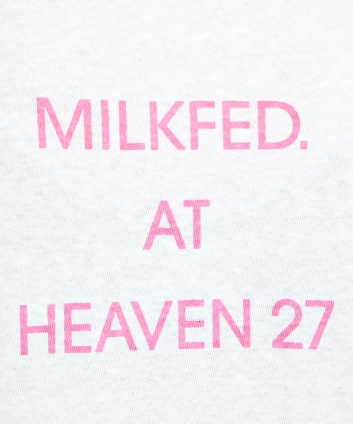 MILKFED.(ミルクフェド)の「BIG TEE DROPPED ICE(Tシャツ/カットソー・レディース・ホワイト/ライトパープル/ネイビー・ONE SIZE)」の11枚目の写真