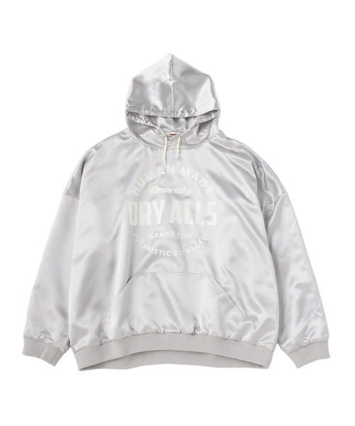 HUMAN MADE SATIN SWEATSHIRT　6174 As Is Men'S Human Made Satin Sweatshirt 142-250206-Ks-20-Min