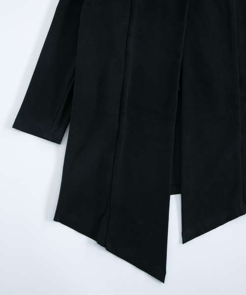 OURET（オーレット）の「ロングドレープカーディガン - ヘビースムース  