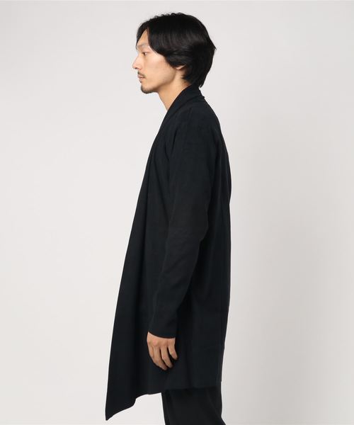OURET（オーレット）の「ロングドレープカーディガン - ヘビースムース 