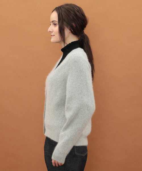 SALON adam et rope'（サロン アダム エ ロペ）の「片畦Vネック