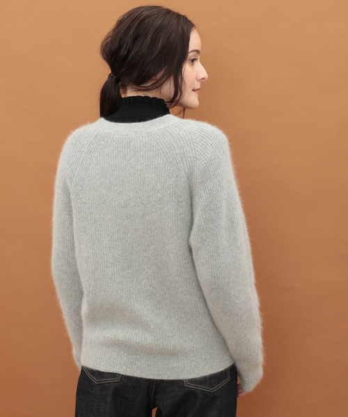 SALON adam et rope'（サロン アダム エ ロペ）の「片畦Vネック