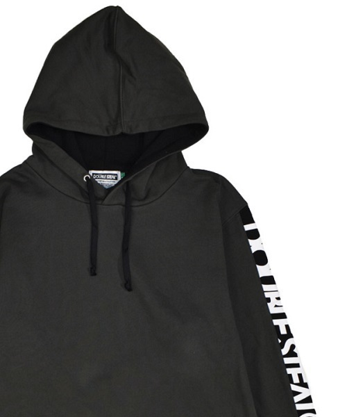 DOUBLE STEAL（ダブルスティール）の「Line Print Sweat パーカー（パーカー・メンズ・チャコールグレー/ブラック/スモークピンク・MEDIUM/LARGE/X-LARGE）」の2枚目の写真