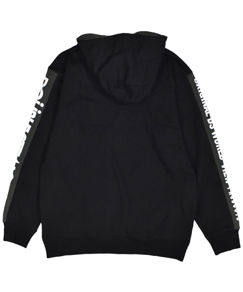 DOUBLE STEAL（ダブルスティール）の「Line Print Sweat パーカー（パーカー・メンズ・チャコールグレー/ブラック/スモークピンク・MEDIUM/LARGE/X-LARGE）」の8枚目の写真