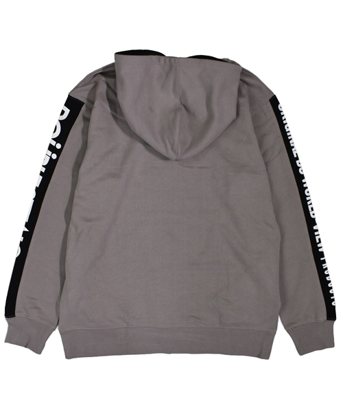 DOUBLE STEAL（ダブルスティール）の「Line Print Sweat パーカー（パーカー・メンズ・チャコールグレー/ブラック/スモークピンク・MEDIUM/LARGE/X-LARGE）」の15枚目の写真