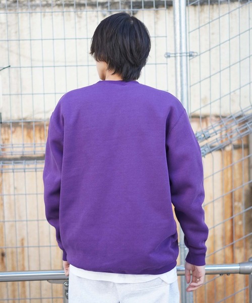 HOMETOWN CREW SWEAT/スラッシャーユニセックス10oz(オンス)ヘビーウェイトワンポイントロゴ裏起毛スウェットトレーナー（スウェット）｜THRASHER（スラッシャー）