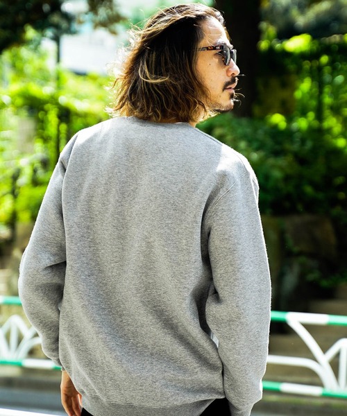 HOMETOWN CREW SWEAT/スラッシャーユニセックス10oz(オンス)ヘビーウェイトワンポイントロゴ裏起毛スウェットトレーナー（スウェット）｜THRASHER（スラッシャー）