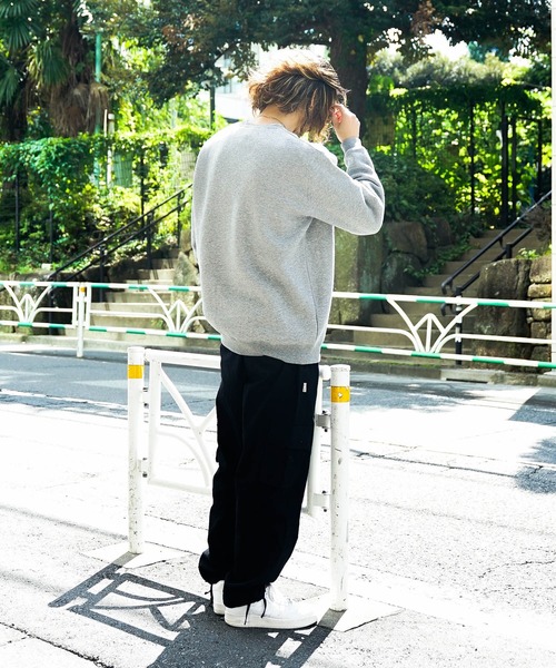 HOMETOWN CREW SWEAT/スラッシャーユニセックス10oz(オンス)ヘビーウェイトワンポイントロゴ裏起毛スウェットトレーナー（スウェット）｜THRASHER（スラッシャー）