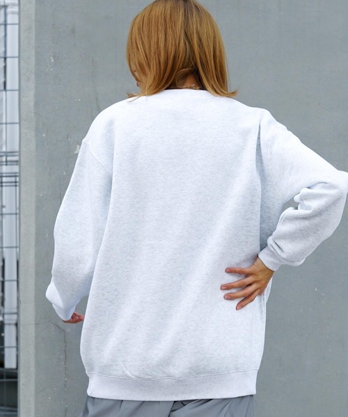 HOMETOWN CREW SWEAT/スラッシャーユニセックス10oz(オンス)ヘビーウェイトワンポイントロゴ裏起毛スウェットトレーナー（スウェット）｜THRASHER（スラッシャー）