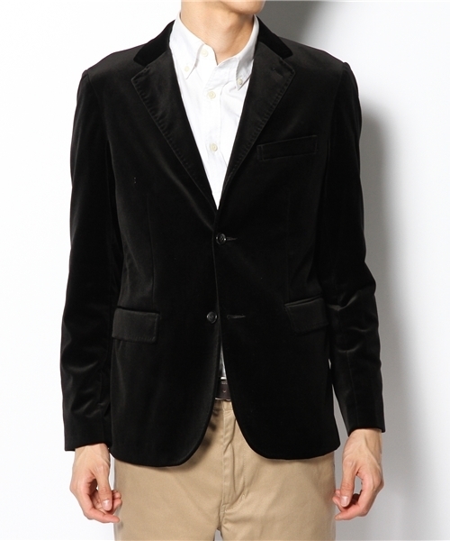 BEAMS（ビームス）の「□BEAMS / Velvet 2B ジャケット（テーラードジャケット・メンズ・ブラック/ネイビー・SMALL/MEDIUM/LARGE）」の13枚目の写真