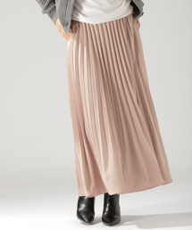 BAYFLOW | サテンプリーツロングスカート(スカート)